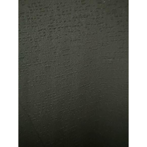 St. John Collection Luxe Textured Black Wool-Blend Pearl Button Blazer Size 10 - Picture 9 of 10